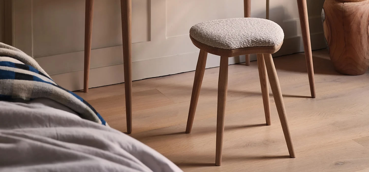 Ercol Collection Saddle Stool Lifestyle